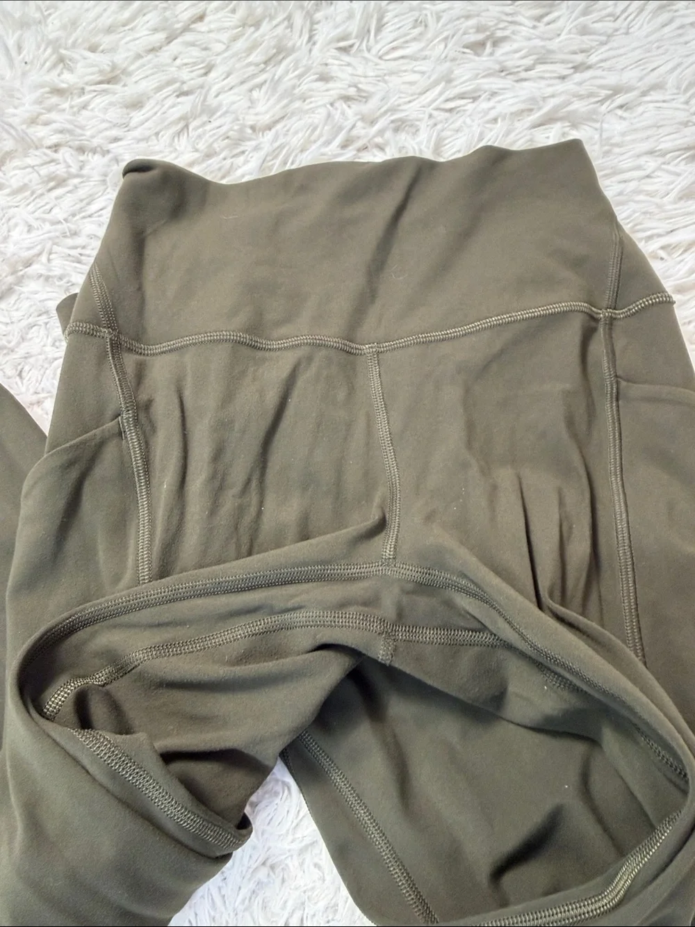 Lululemon Align High-Rise Pant with Pockets Dark Olive